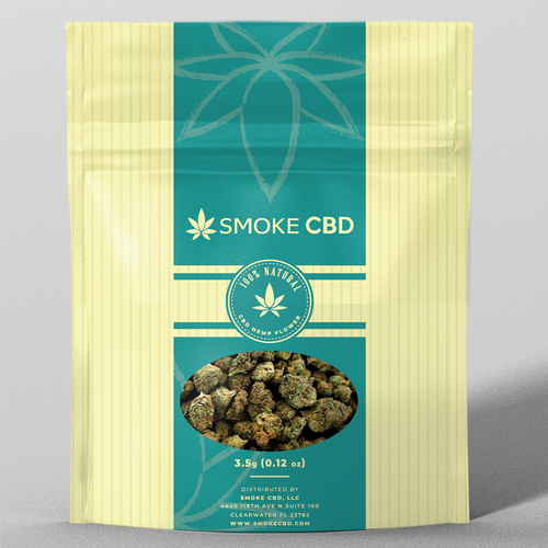 Smoke packaging with the title 'Bag Smoke CBD '