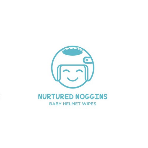 Parenting logo with the title 'NURTURED NOGGINS'