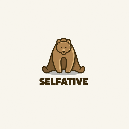Bear logo with the title 'Selfative'