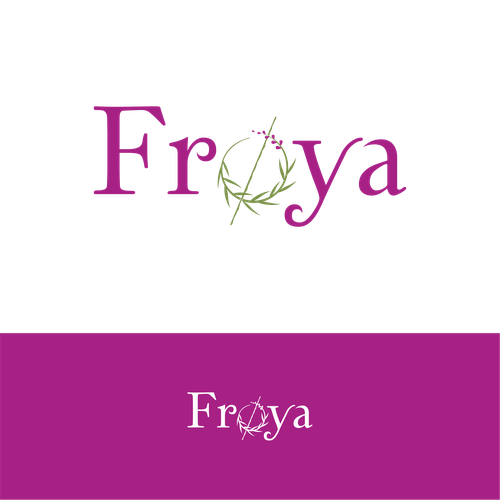 Shoe logo with the title 'Froya'