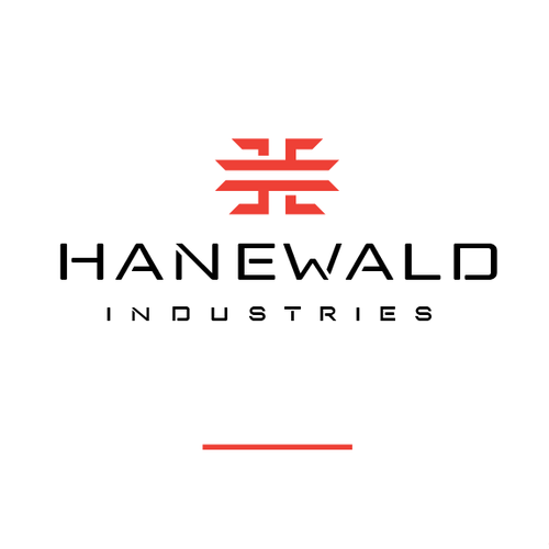 Gaming logo with the title 'Hanewald'