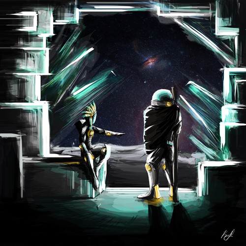 Indian artwork with the title '1'