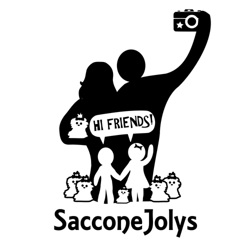 Vlog logo with the title 'The SacconeJolys'