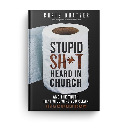 Black book cover with the title 'Bold book cover'