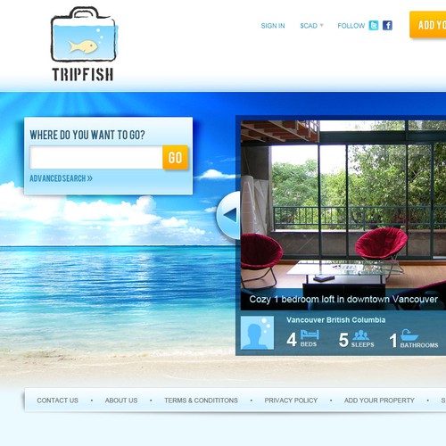 Big image website with the title '>> TOP ARTISTS / Designers NEEDED! [ Travel-Related Website ] <<'