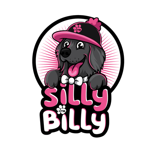 Cartoon book clipart logo with the title 'dog care'