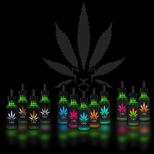 Kaleidoscope logo with the title 'CBD Mane'