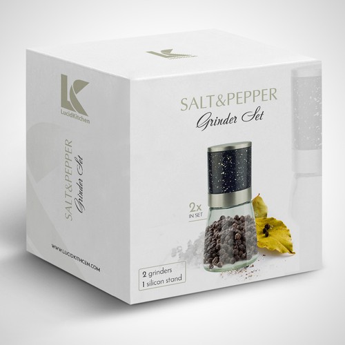 Kitchen design with the title 'package and Logo design'