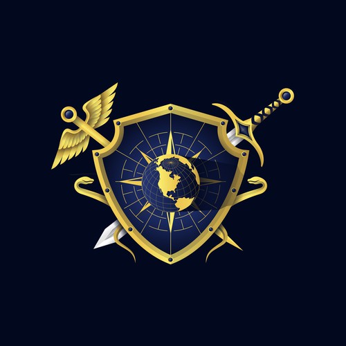 Global logo with the title 'SECURITY LOGO'