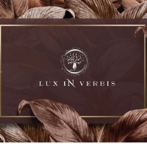 Book brand with the title ' logo for unique freelance translator / proofreader '