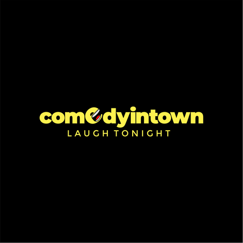Comedy logo with the title 'comedy event list website'