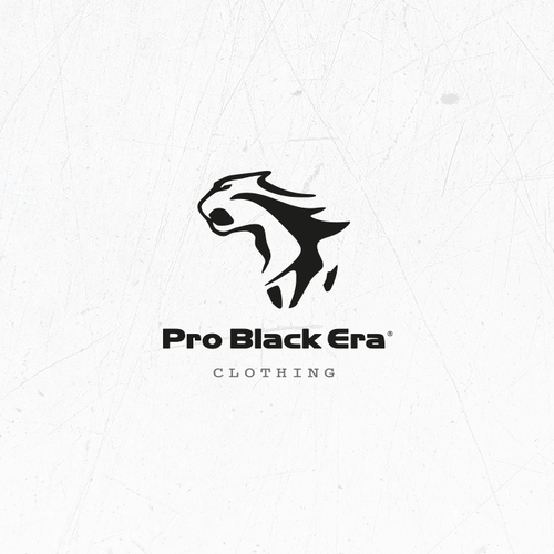 Black panther logo with the title 'Pro black era'