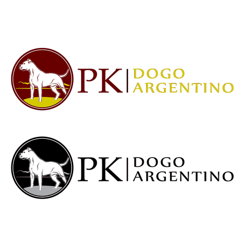 Breeder design with the title 'PK - Dogo Argentino'