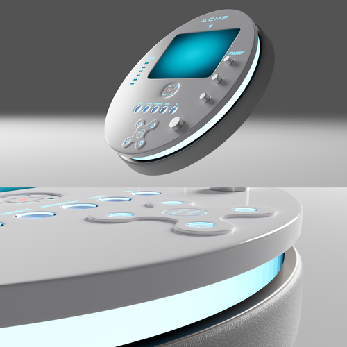 Model design with the title '3D Product Visualization'