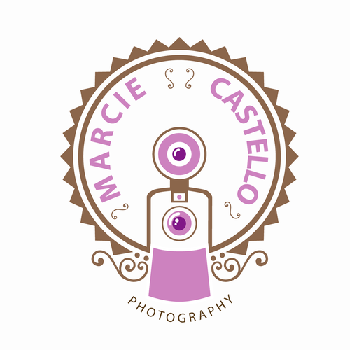 Picture logo with the title 'I need YOUR talent to rebrand my Photography Business! Vintage, Simple, Feminine & EYE CATCHING!'