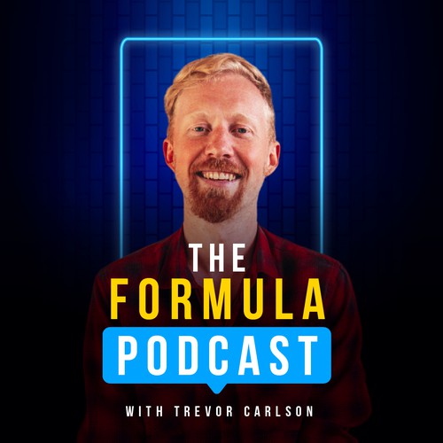 Formula design with the title 'Podcast Banner Design'