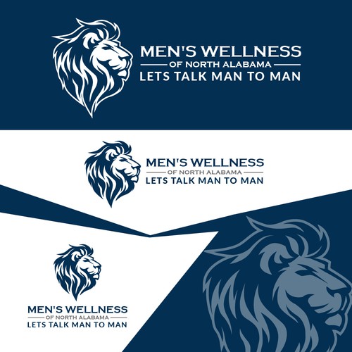 Medical logo with the title 'Men's Wellness of North Alabama'