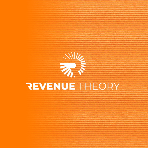 Solar logo with the title 'Unused R + Sun Minimal Logo Design'