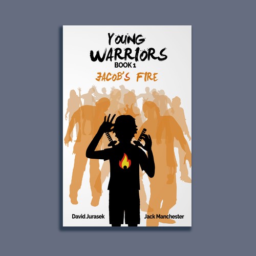 Story book cover with the title 'Book Cover for a fiction novel'