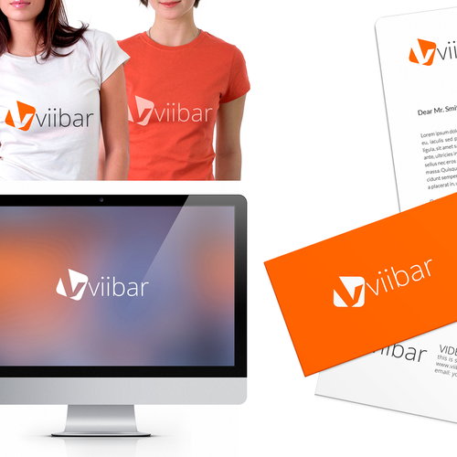 Editing logo with the title 'Video production logo design and visual identity '