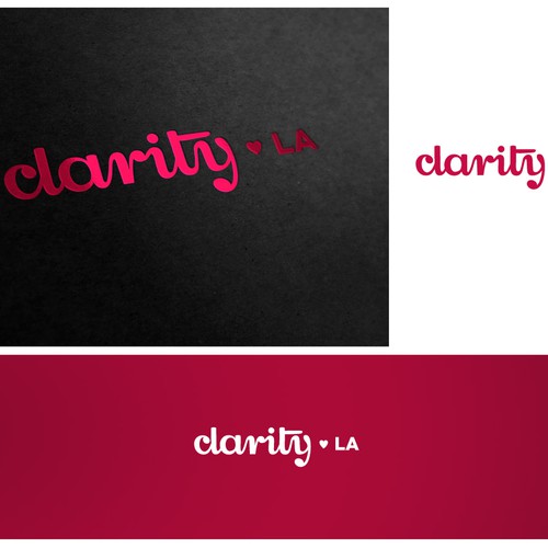 Clothing line logo with the title 'Logo for Clarity'