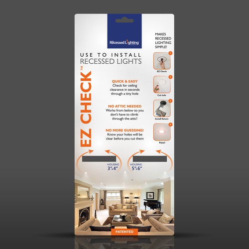 Eye-catching packaging with the title 'Electrician's hand tool needs an attractive package design!'