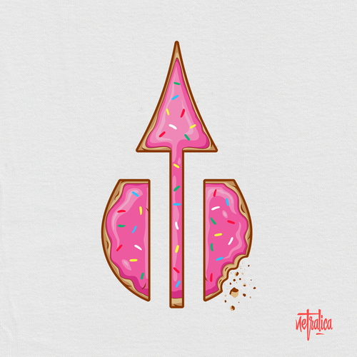 Donut design with the title 'WeTT Doughnut'