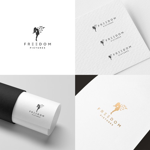 Picture design with the title 'Freedom Pictures'