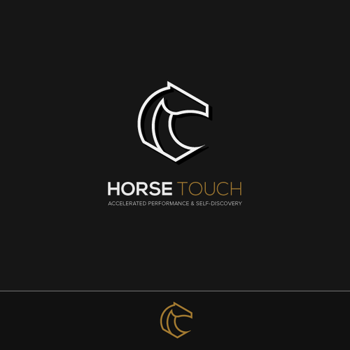 Horse brand with the title 'Logo for Therapy company with horses'