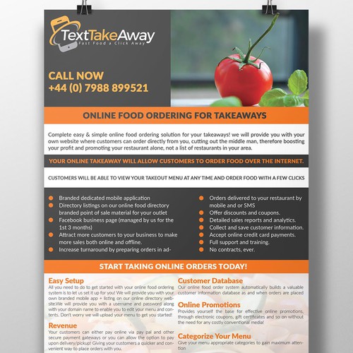 A4 design with the title 'Flyer Design'