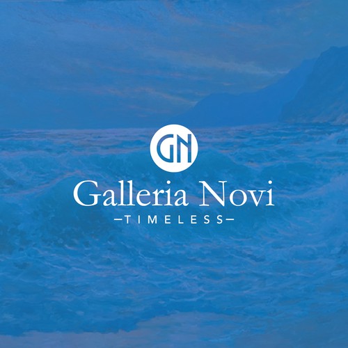 Gallery design with the title 'Galleria Novi'