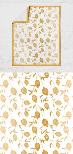 Baby artwork with the title 'Pomegranate seamless pattern'
