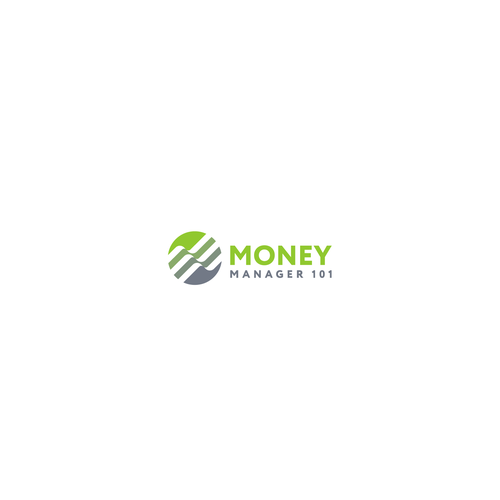 Letter m design logo with the title 'Money Manager Logo'