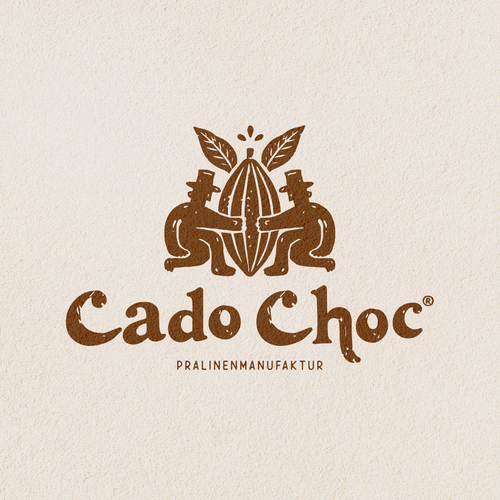 Buon appetito logo with the title 'Cado Choc – Creative & Artistic Branding for an Artisan Chocolate Atelier'