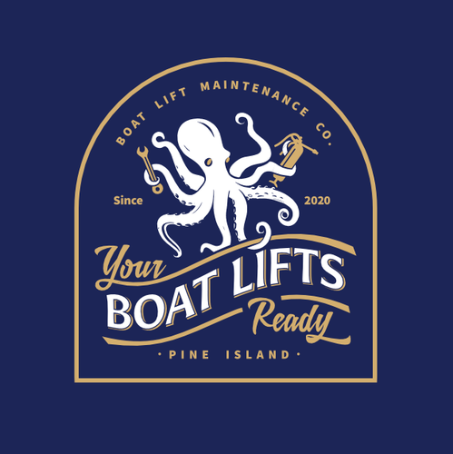 Comic logo with the title 'Logo for small business for back of shirts, beer coozies, sponsorships for fishing tournaments.'