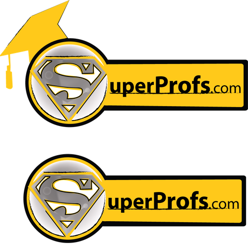 Yellow brand with the title 'Logo/Identity design for an online education company'