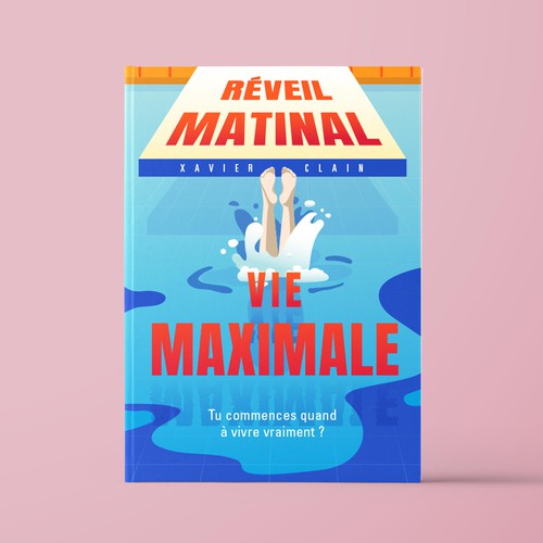 Type design with the title 'Bold, dynamic cover concept'