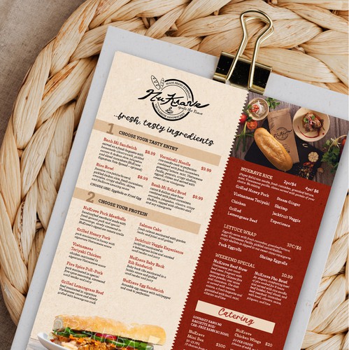 Burgundy design with the title 'Nukrave'