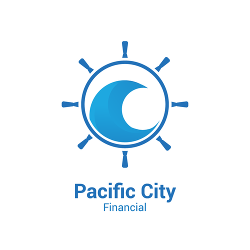 Pacific design with the title 'Logo for Pacific City Financial'
