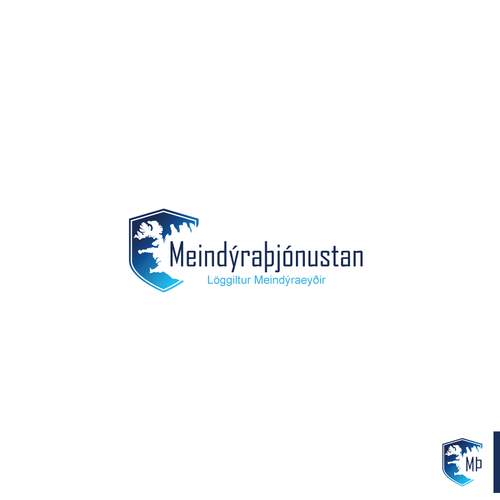 Iceland logo with the title 'Professional Pest Control logo'