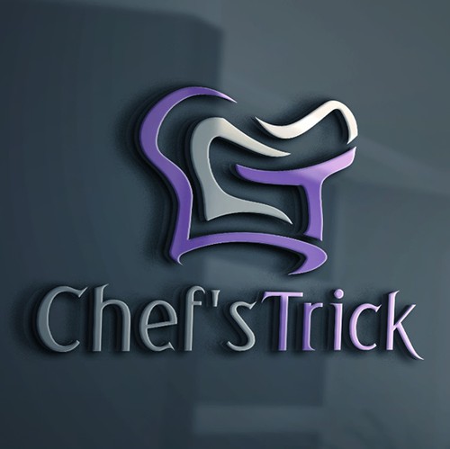 Cook design with the title 'Modern logo for a kitchen brand'