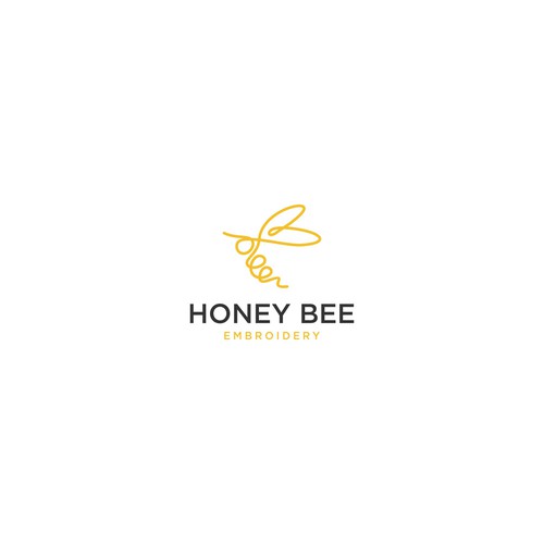 Honeybee design with the title 'honey bee'