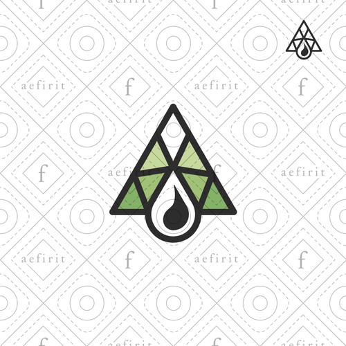 Structure logo with the title 'Oil Industry Logo - Ready For Sale'