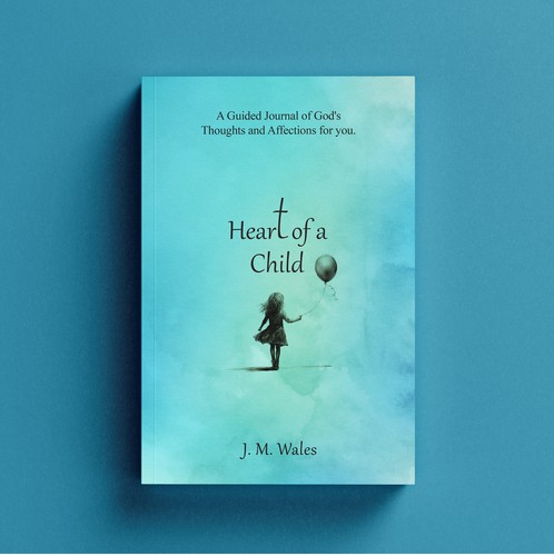 Heart book cover with the title 'Heart of a child book cover'