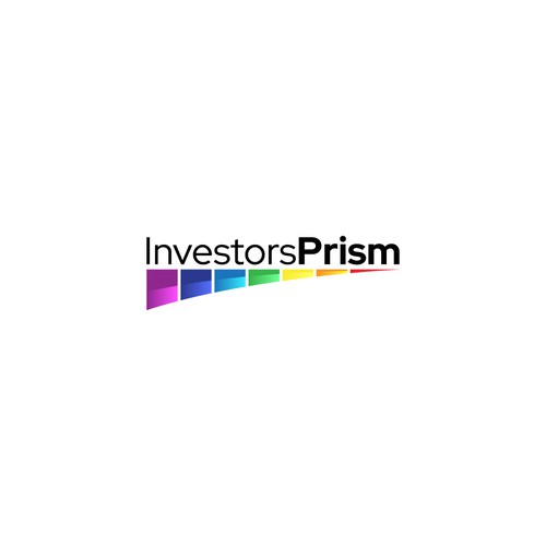 Multicolor design with the title 'Logo Design for Investors Prism'