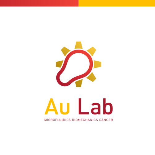 Pencil brand with the title 'Logo Design for Au Lab'