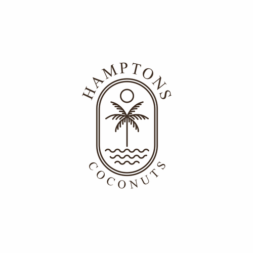 Coco logo with the title 'Modern classy theme logo for coconut seller'