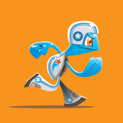 Turtle illustration with the title 'Turtle Hurdle'