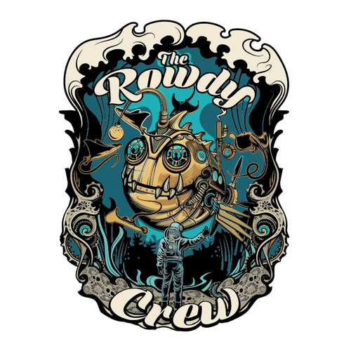 Colorful t-shirt with the title '...'