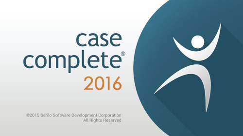 Splash screen design with the title 'Case Complete Splash Sceen'